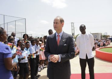 HRH Prince Edward Attends Youth Concert and Exhibition at British International School, Ghana.