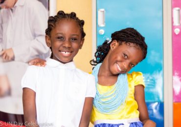 Children at BIS celebrate African union day