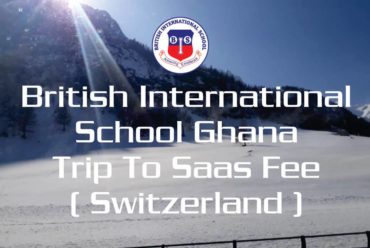 British International School – Ghana organized a trip to Saas Fee (Switzerland)