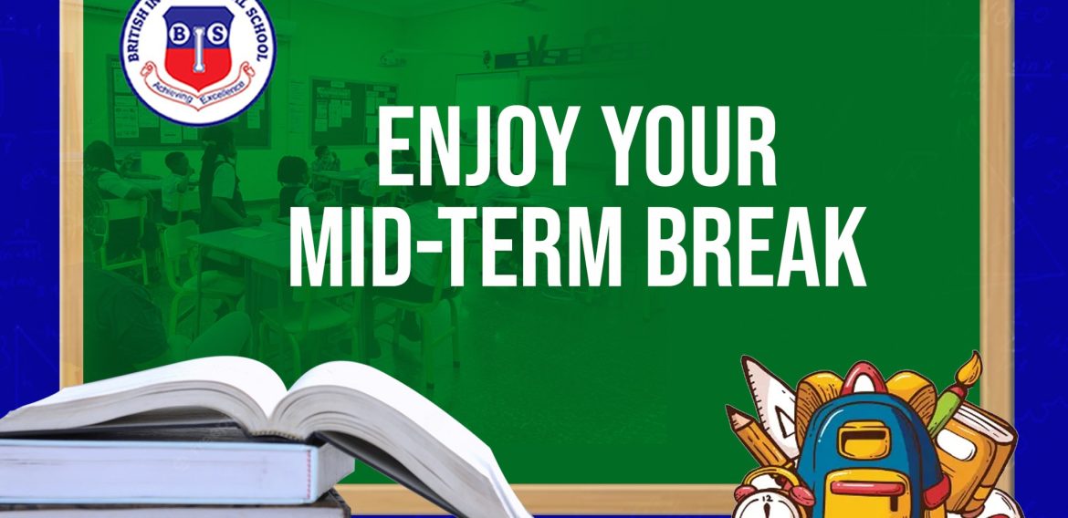 We hope your mid-term break is going well